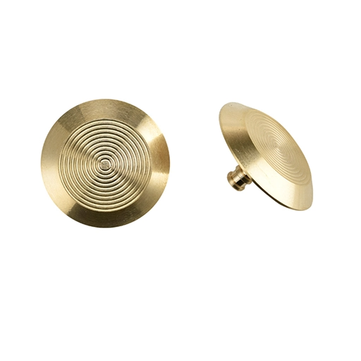 Латунные тактильные индикаторы пешеходной поверхности в точках для мощения и противоскользящего покрытия RY-DB201